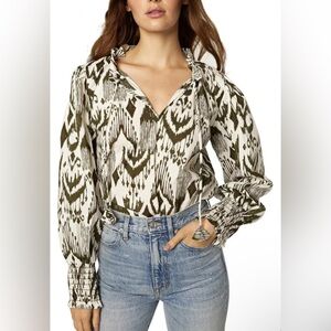 NWT Misa Los Angeles Merida Blouse Size XS